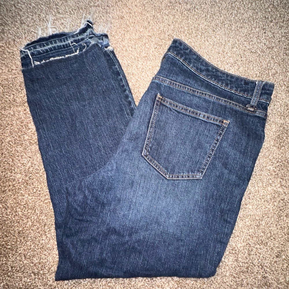Raw Hem Jean